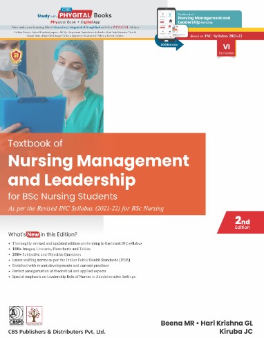 Textbook of Nursing Management and Leadership for BSc Nursing Students